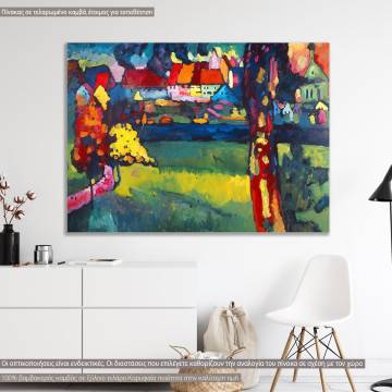 Canvas print Murnau 1909, Kandinsky W.