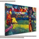 Πίνακας ζωγραφικής Murnau 1909, Kandinsky W, αντίγραφο σε καμβά, κοντινό. Διαθέσιμο και σε κάδρο μαύρη κορνίζα, λευκή κορνίζα, ξύλινη κορνίζα, αφίσα, πόστερ