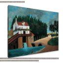 Canvas print The mill, Rousseau H.