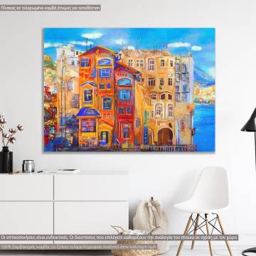 Canvas print Urban landscape
