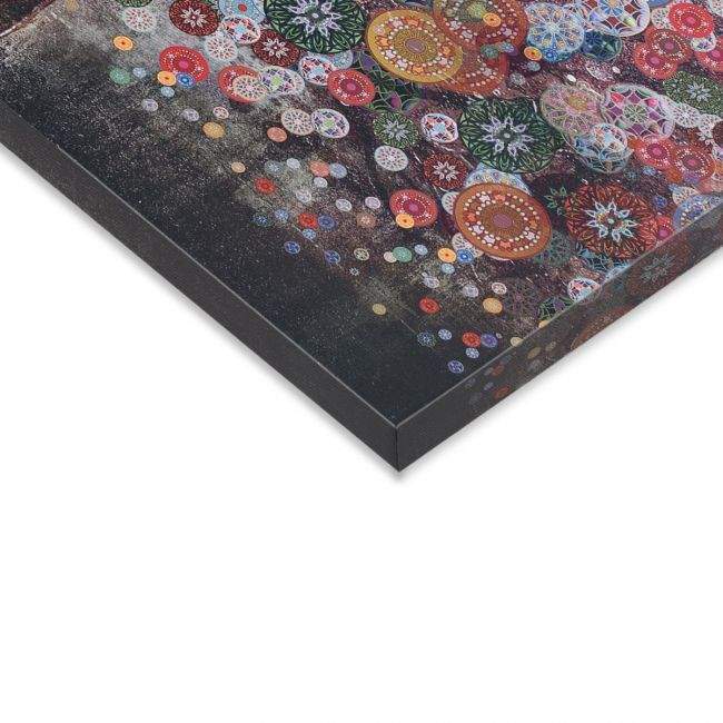 Canvas print, Ornamented tree