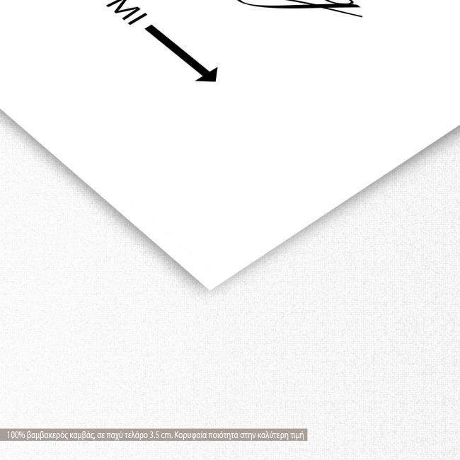 Canvas print Prada opening soon, square