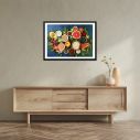 Nuts, fruits and vegetables, poster