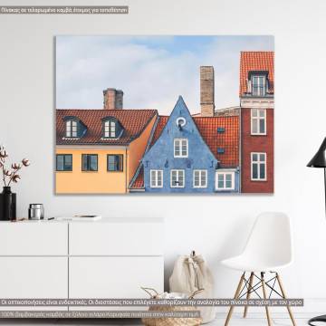Canvas print Nyhavn, Copenhagen