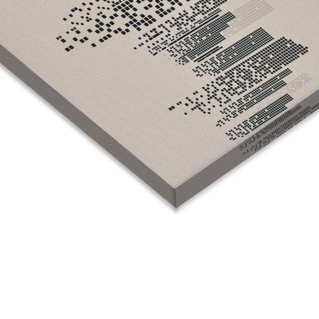 Canvas print Digital city panorama