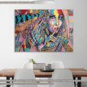 Canvas print Colorful street art I