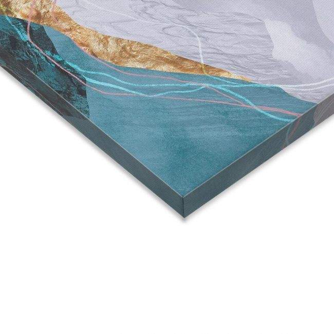 Canvas print, Lone tree with flying birds I