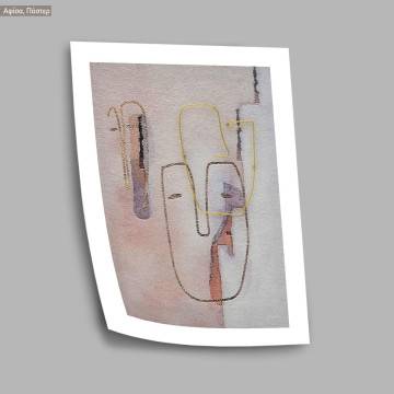 Mixed media faces III, poster 2