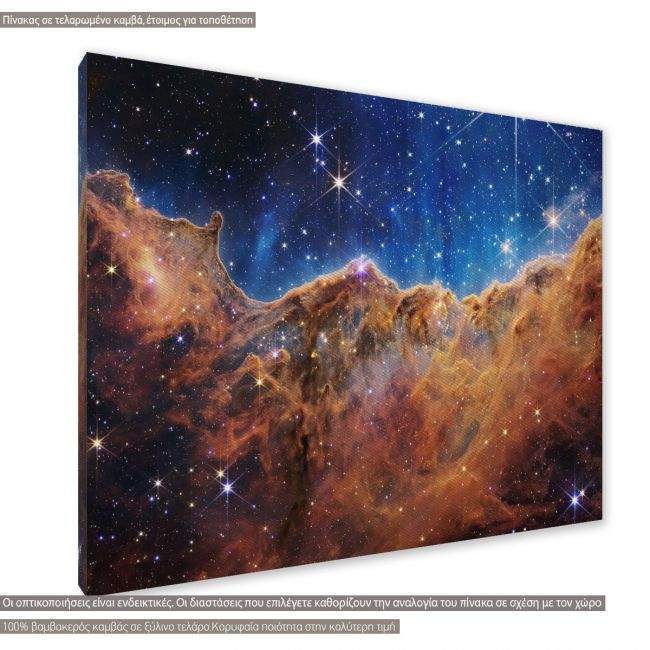 Πίνακας σε καμβά Carina Nebula, κοντινό