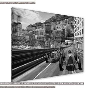 Canvas print Monaco F1 race Framed canvas View 1 2