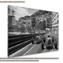 Πίνακας σε καμβά Monaco F1 race, κοντινό