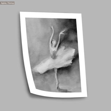 Impression of a ballerina I, κάδρο, μαύρη κορνίζα 2