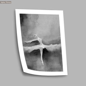 Impression of a ballerina II, κάδρο, μαύρη κορνίζα 2