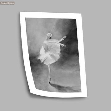 Impression of a ballerina III, κάδρο, μαύρη κορνίζα 2