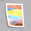 Simple landscape painting II, poster