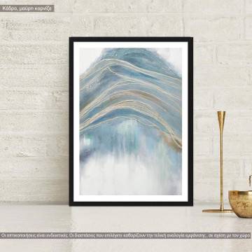 Turquoise storm I, poster