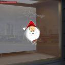 Christmas sticker, Merry Christmas small Santa
