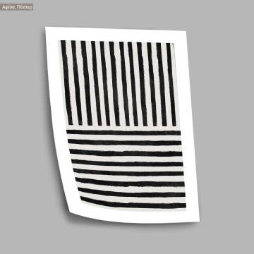 Line art II, κάδρο, μαύρη κορνίζα 2