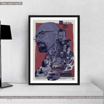 Let's break bad, poster