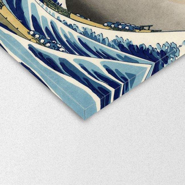 Πίνακας ζωγραφικής The great cookie wave, (based on The great wave of Kanagawa,Hokusai), λεπτομέρεια