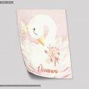 Poster Elegant painted Swan