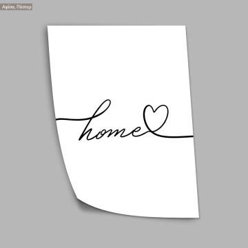 Home heart, αφίσα, κάδρο 2