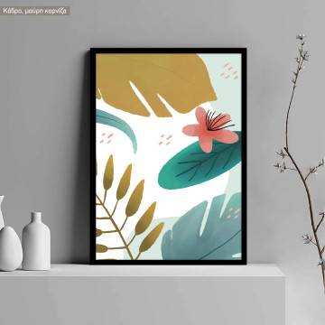 Tropical vibes III, αφίσα, κάδρο