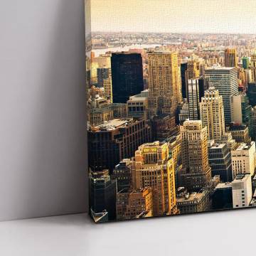 Canvas printNew York Manhattan & The Empire State building Framed canvas View 1 2