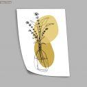 Lines in vase, poster