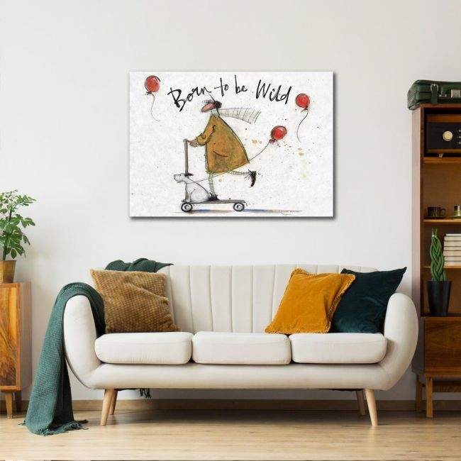 Canvas print Born to be wild