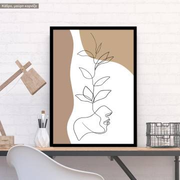 Of leaves and man, αφίσα, κάδρο