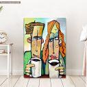 Canvas print, Coffee date