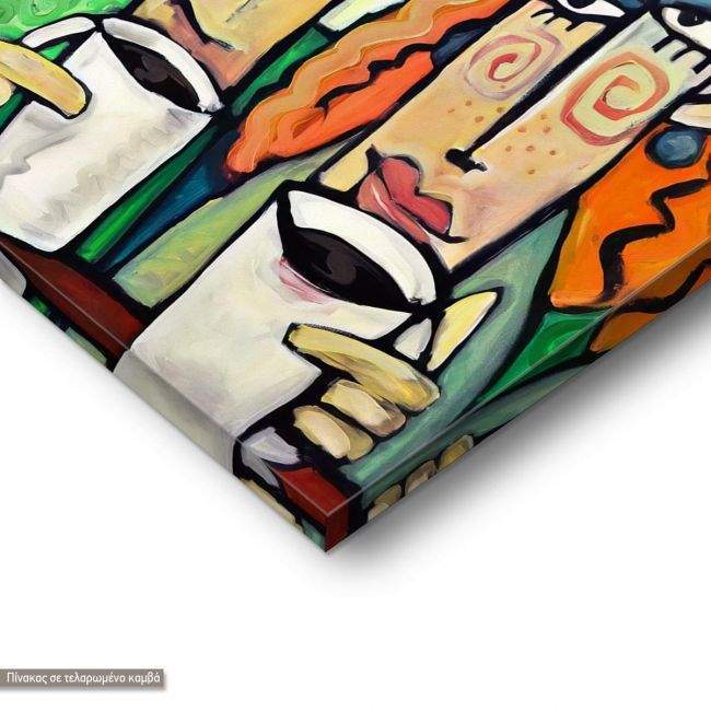 Canvas print, Coffee date