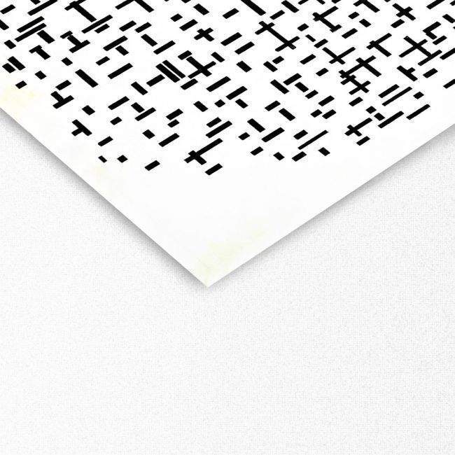 Canvas print Composition with lines, Mondrian P.