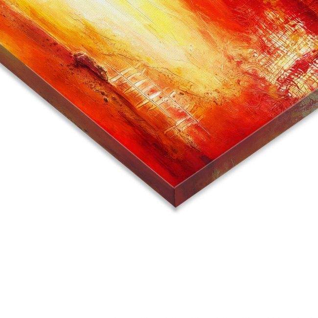 Canvas print Sunset in Africa