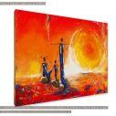 Canvas print Sunset in Africa I