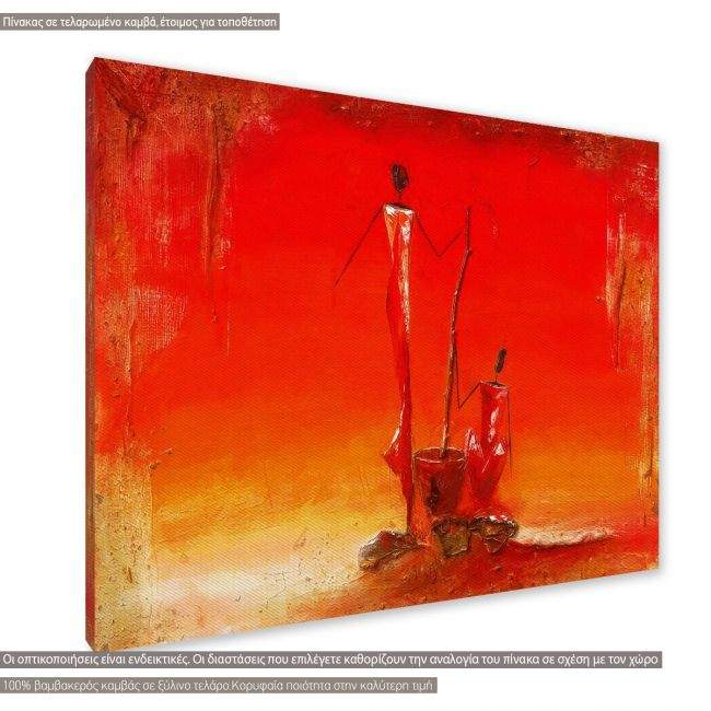 Canvas print Sunset in Africa II