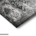 Canvas print, Jungle Landscape in gravure