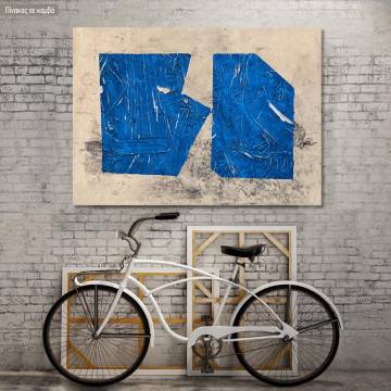 Canvas print Abstract Blue