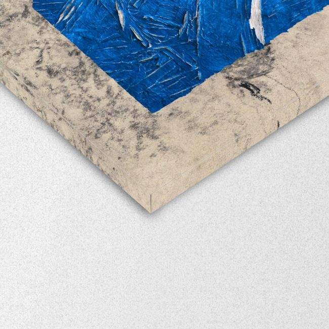 Canvas print Abstract Blue