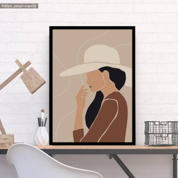 Trendy Woman I, poster