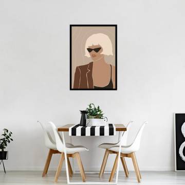 Trendy Woman II, κάδρο, μαύρη κορνίζα 2