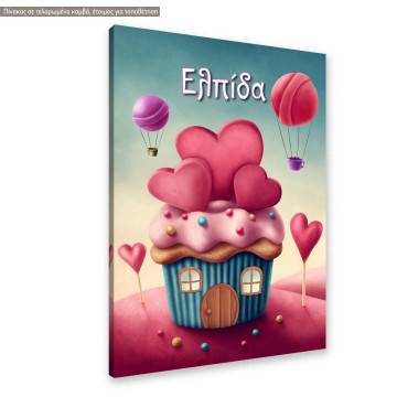 Sweet love , κάδρο, μαύρη κορνίζα 2