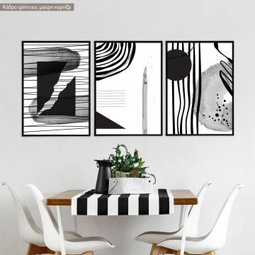 Colorless abstract I, poster