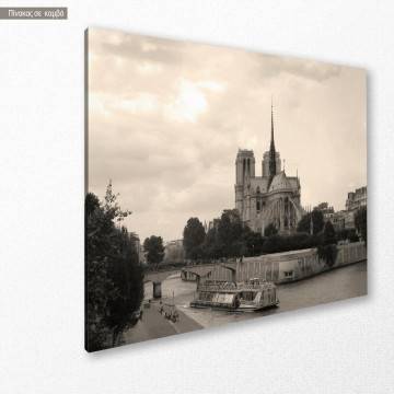 Πίνακας σε καμβά Παναγία των Παρισίων, Notre Dame de Paris 2