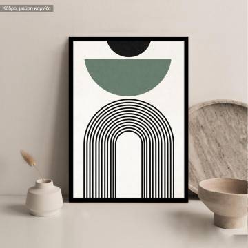 Balance in green III, poster