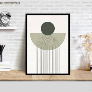 Balance in green II, poster