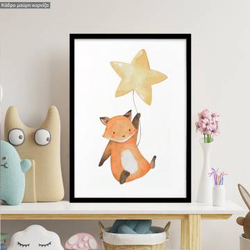 Poster Baby fox