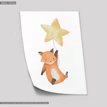 Poster Baby fox 2