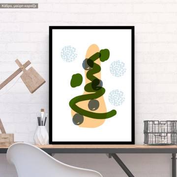 Abstract tree V, poster